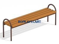 Лавочка парковая МАФ 1603 в Ямало-Ненецком АО