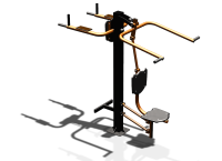 Уличный тренажер "Верхняя тяга Брусья Пресс" УТ339 в Ямало-Ненецком АО