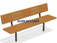 Диван уличный МАФ 1608 в Ямало-Ненецком АО