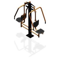 Уличный тренажер  "Жим от груди двойной" УТ204 в Ямало-Ненецком АО