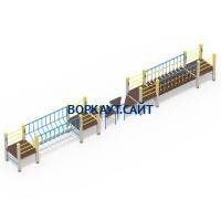 Детский спортивный комплекс Двойной мостик ДСК 3115 в Ямало-Ненецком АО