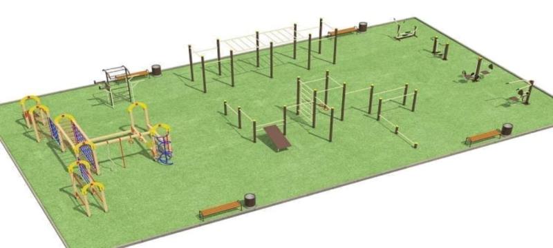 Проект спортивной площадки для любого возраста - 1 096 200 рублей. в Ямало-Ненецком АО