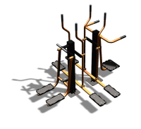 Уличный тренажер "Шпагат Маятник Лыжник двойной" УТ335 в Ямало-Ненецком АО