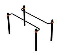 Спортивный комплекс воркаут ВС-180 в Ямало-Ненецком АО