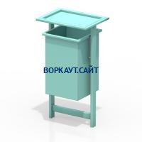 Урна с крышкой МАФ 1631 в Ямало-Ненецком АО