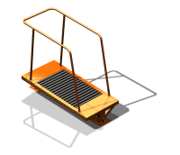Уличный тренажер "Беговая дорожка" УТ 125 в Ямало-Ненецком АО