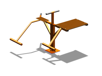 Уличный тренажер "Пресс Гиперэкстензия" УТ327 в Ямало-Ненецком АО