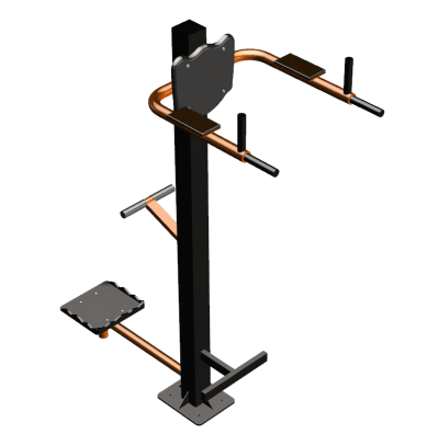 Уличный тренажер "Брусья Пресс Твистер" УТ345 в Ямало-Ненецком АО