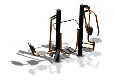 Уличный тренажер "Жим ногами Шагомер Жим от груди" УТ333 в Ямало-Ненецком АО