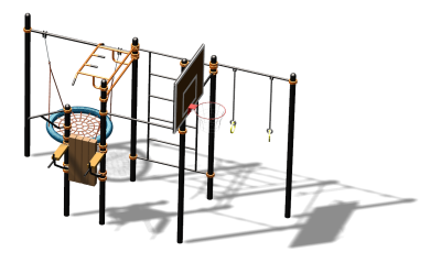 Спортивный комплекс воркаут ВС-104 в Ямало-Ненецком АО