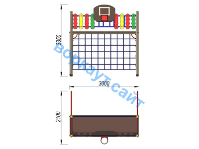 Детский спортивный комплекс ДСК 3101 в Ямало-Ненецком АО