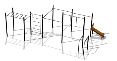 Спортивный комплекс воркаут ВС-153 в Ямало-Ненецком АО
