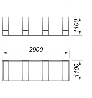 Велопарковка МАФ 6002 в Ямало-Ненецком АО Велопарковка МАФ 6002 в Ямало-Ненецком АО