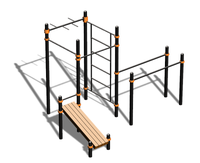Спортивный комплекс воркаут ВС-91 в Ямало-Ненецком АО