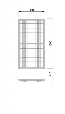 Калитка спортивной площадки МАФ 5105 в Ямало-Ненецком АО Калитка спортивной площадки МАФ 5105 в Ямало-Ненецком АО