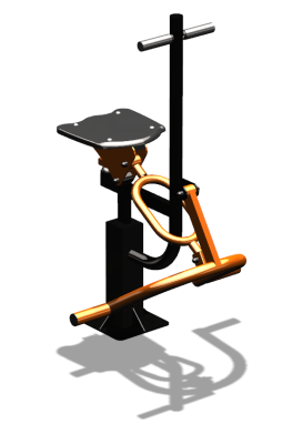 Уличный тренажер "Ковбой" УТ 107 в Ямало-Ненецком АО