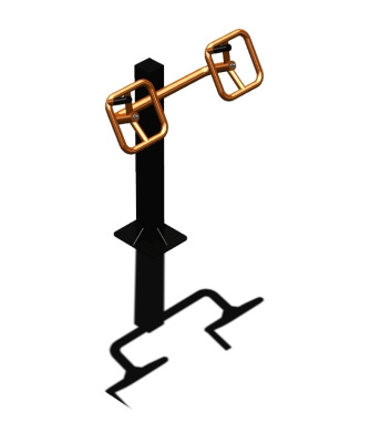 Уличный тренажер "Штурвал одинарный" УТ 122 в Ямало-Ненецком АО