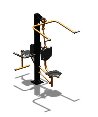 Уличный тренажер "Верхняя тяга Флекс" УТ325 в Ямало-Ненецком АО