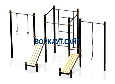 Спортивный комплекс воркаут ВС-44 в Ямало-Ненецком АО