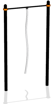 Турник с гимнастическим канатом ВС-34 в Ямало-Ненецком АО