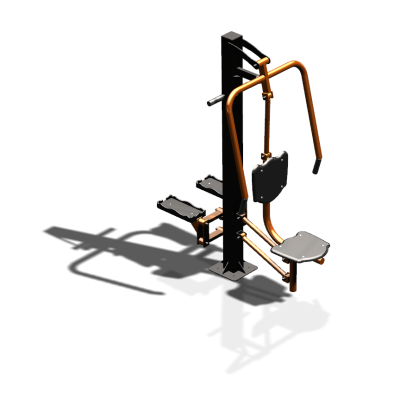 Уличный тренажер "Жим от груди Степпер" УТ342 в Ямало-Ненецком АО