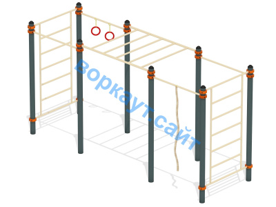 Воркаут комплекс гимнастический  ВС-24 в Ямало-Ненецком АО