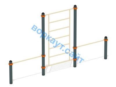Шведская стенка с перекладинами ВС-13 в Ямало-Ненецком АО