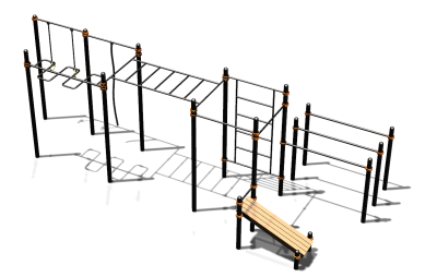 Спортивный комплекс воркаут ВС-77 в Ямало-Ненецком АО