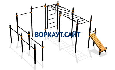 Спортивный комплекс воркаут ВС-109 в Ямало-Ненецком АО