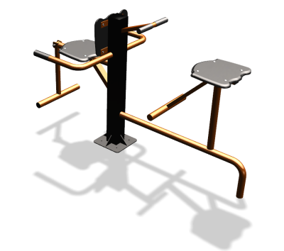 Уличный тренажер "Флекс Твистер сидя" УТ343 в Ямало-Ненецком АО