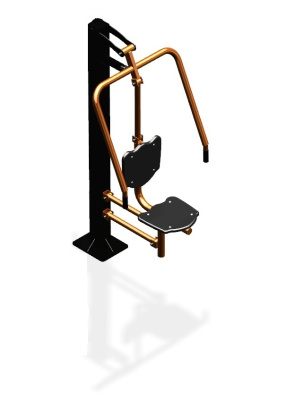 Уличный тренажер "Жим от груди одинарный" УТ 111 в Ямало-Ненецком АО