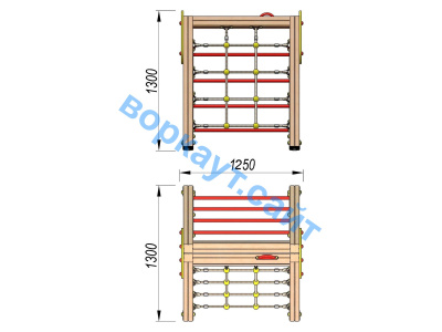 Детский спортивный комплекс ДСК 3201 в Ямало-Ненецком АО