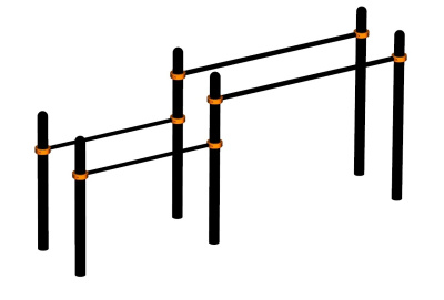 Брусья разновысокие ВС-15 в Ямало-Ненецком АО