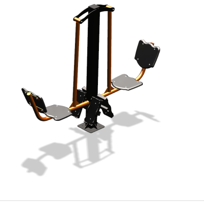 Уличный тренажер  "Жим ногами двойной"  УТ203 в Ямало-Ненецком АО