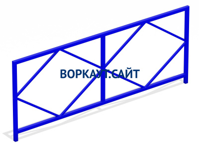Ограждение площадки МАФ 5001 в Ямало-Ненецком АО
