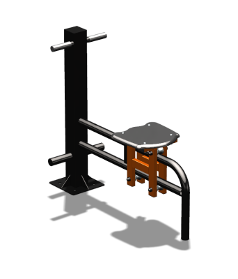 Уличный тренажер "Каталка одинарная" УТ 123 в Ямало-Ненецком АО