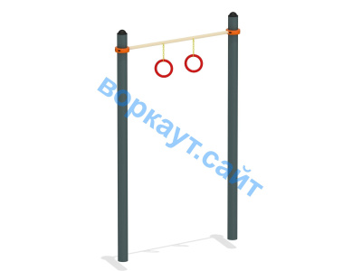 Турник с кольцами ВС-7 в Ямало-Ненецком АО Турник с кольцами ВС-7 в Ямало-Ненецком АО