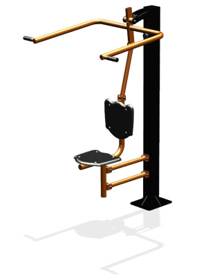 Уличный тренажер "Верхняя тяга одинарный" УТ 114 в Ямало-Ненецком АО