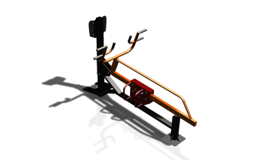 Силовой уличный тренажер  "Гребная тяга"  УТ414 в Ямало-Ненецком АО