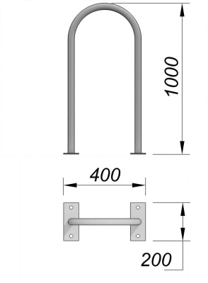 Велопарковка МАФ 6001 в Ямало-Ненецком АО