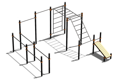 Спортивный комплекс воркаут ВС-146 в Ямало-Ненецком АО