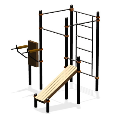 Спортивный комплекс воркаут ВС-64 в Ямало-Ненецком АО