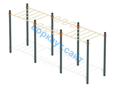 Воркаут комплекс рукоходов ВС-22 в Ямало-Ненецком АО