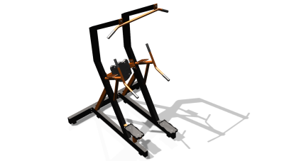 Силовой уличный тренажер  "Комбинированный станок"  УТ416 в Ямало-Ненецком АО