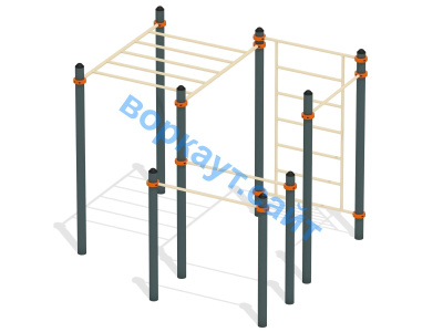 Спортивный комплекс воркаут ВС-48 в Ямало-Ненецком АО