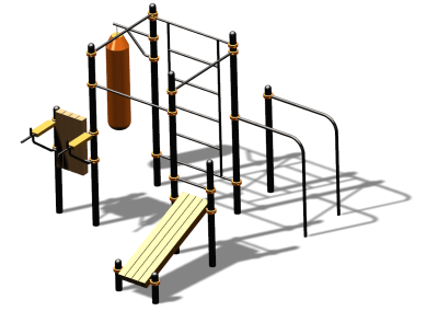 Спортивный комплекс воркаут ВС-93 в Ямало-Ненецком АО