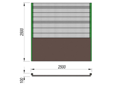 Ограждение хоккейной коробки МАФ 5202 в Ямало-Ненецком АО