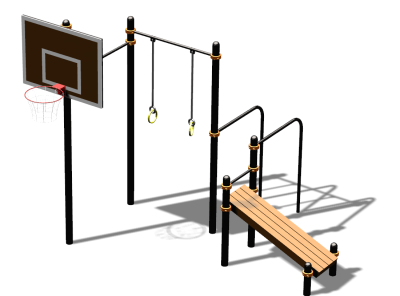 Спортивный комплекс воркаут ВС-143 в Ямало-Ненецком АО