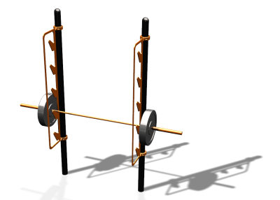 Спортивный комплекс воркаут ВС-84 в Ямало-Ненецком АО