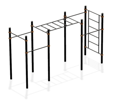Спортивный комплекс воркаут ВС-54 в Ямало-Ненецком АО